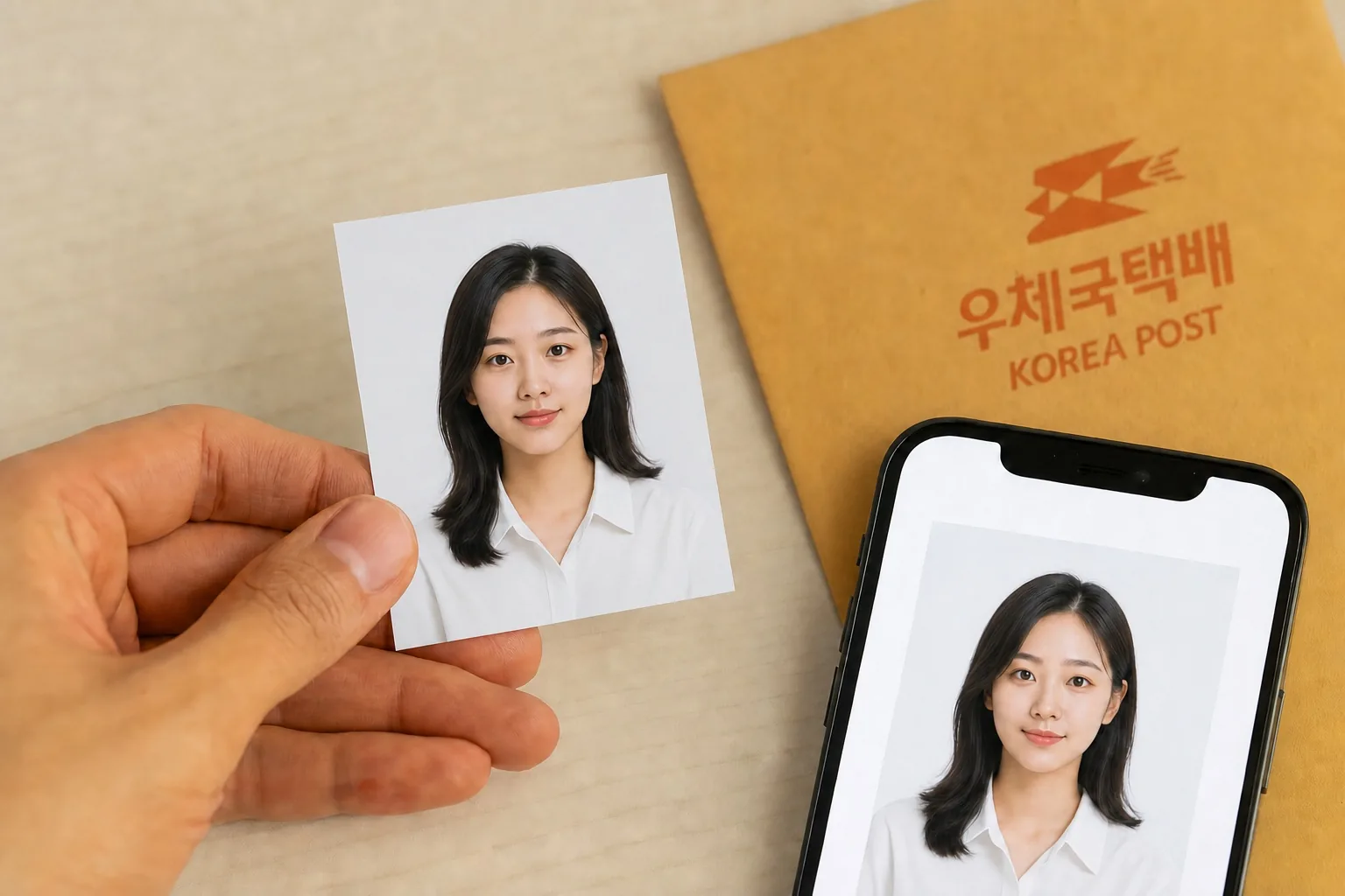 픽미 인화물 배송 예시